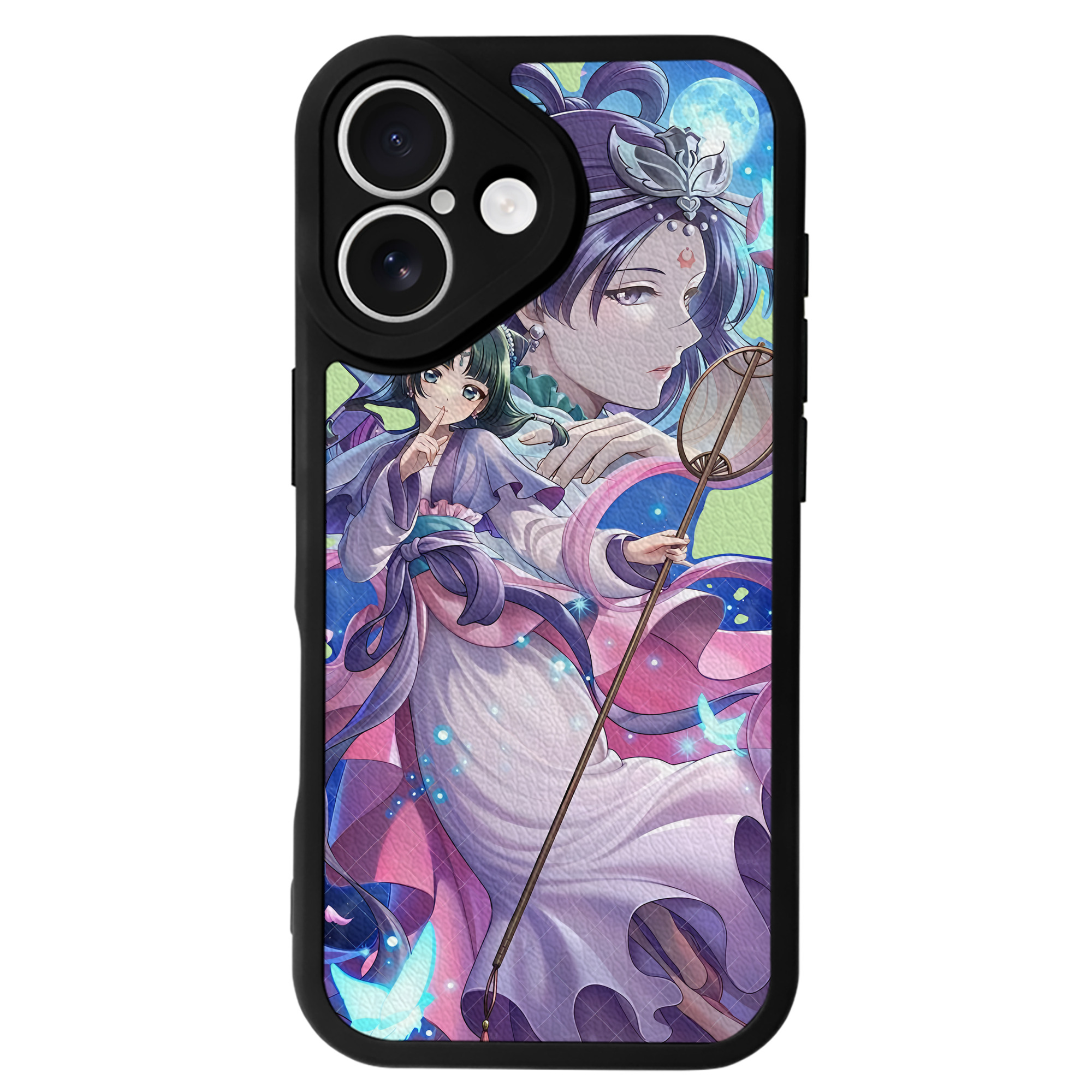 薬屋のひとりごと The Apothecary Diaries 【iPhone 16シリーズ対応】シリコンスマホケース（レザー調） 材質：シリコン